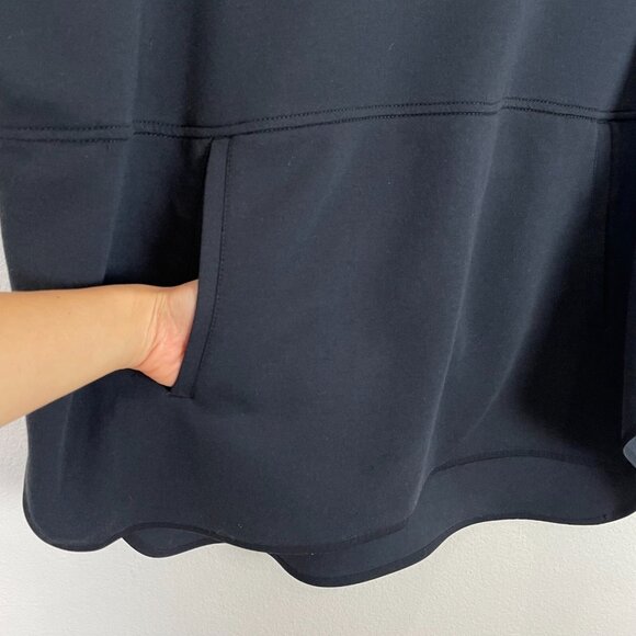 The North Face Womens S/M Black Oversized Long Dolman Sleeve Turtleneck Top - Picture 9 of 15